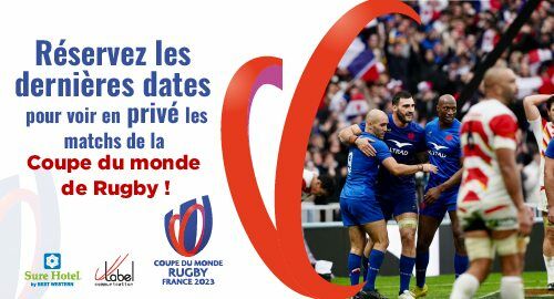 Réservez vos dernières dates !

Soyez au cœur de la compétition tout en partageant un bon moment au #SureHotel en partenariat avec #LabelCommunication.
 
Profitez d’un lieu privatisé qui vous offre un service complet, Open bar et service de réception devant un écran géant ! 🏈🏈

Découvrez NOS OFFRES : 3 packs proposés pour vivre le meilleur de la Coupe du Monde : http://sure-hotel.labelcommunication.net/ 

#coupedumonderugby2023 #rugbyworldcupfrance2023 #francerugby2023 #rugby #surehotel #bestwestern #labelcom #agencedecommunication #communicationdigitale #communicationvisuelle #agencedecom #nantes #nantesmaville